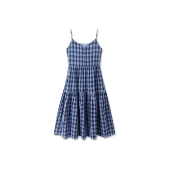 PAZZO Slip Dresses Women's Blue