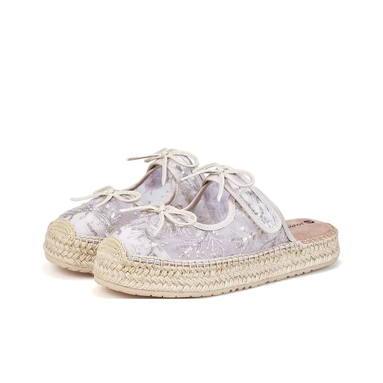 Joy&Mario Abrasion Resistant Slip Resistant Closed Toe Slippers Women's-14
