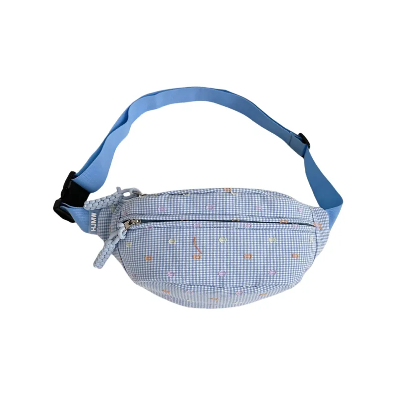 BAODIDAISHU Nylon Sling Bag Women's Yellow/Blue-7