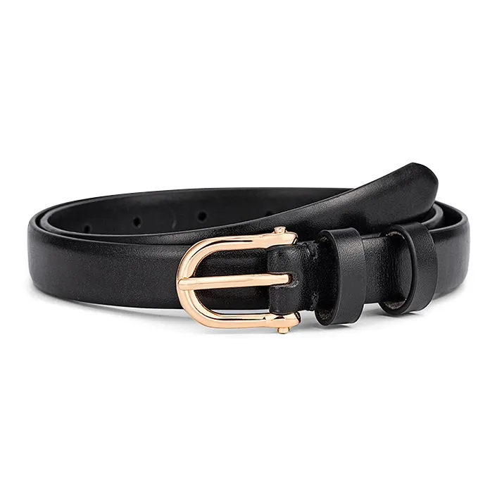 ROBINHOOD Top Grain Cow Leather Belts Women's 2cm-0