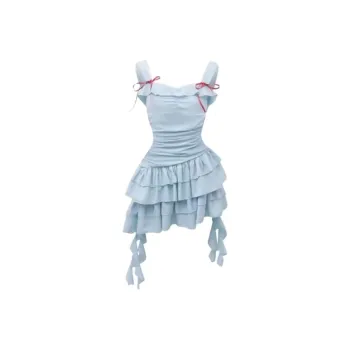 ETSE Slip Dresses Women's Blue Dress