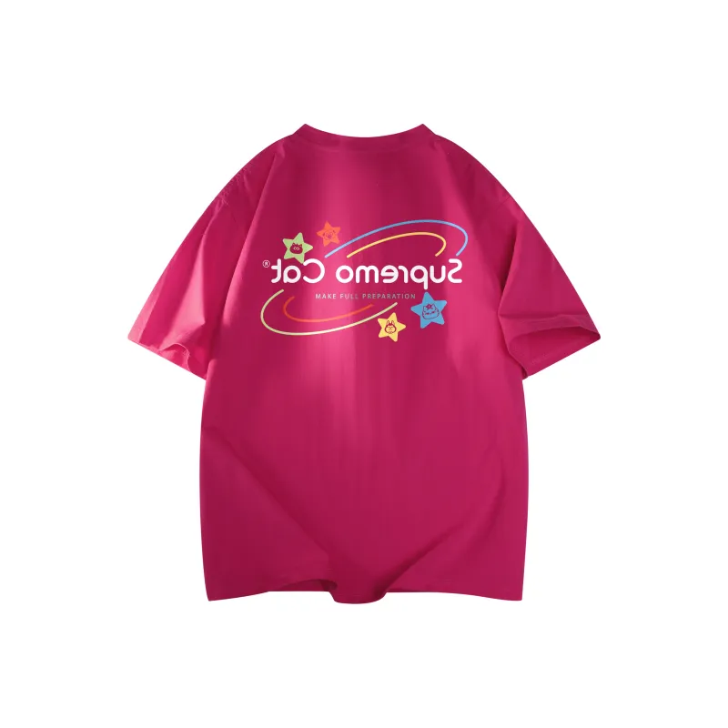 Supremo Cat T Shirts Unisex-10