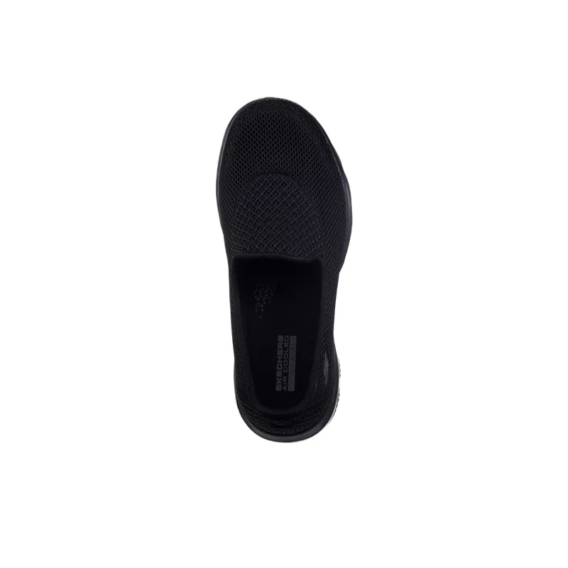 Skechers Go Walk Evolution Ultra Low Top Casual Shoes Women's Black-4