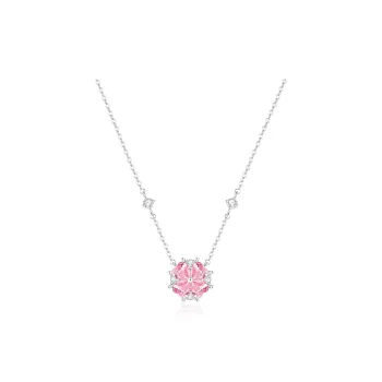 CAREBEARS S925 Silver Necklaces Women's