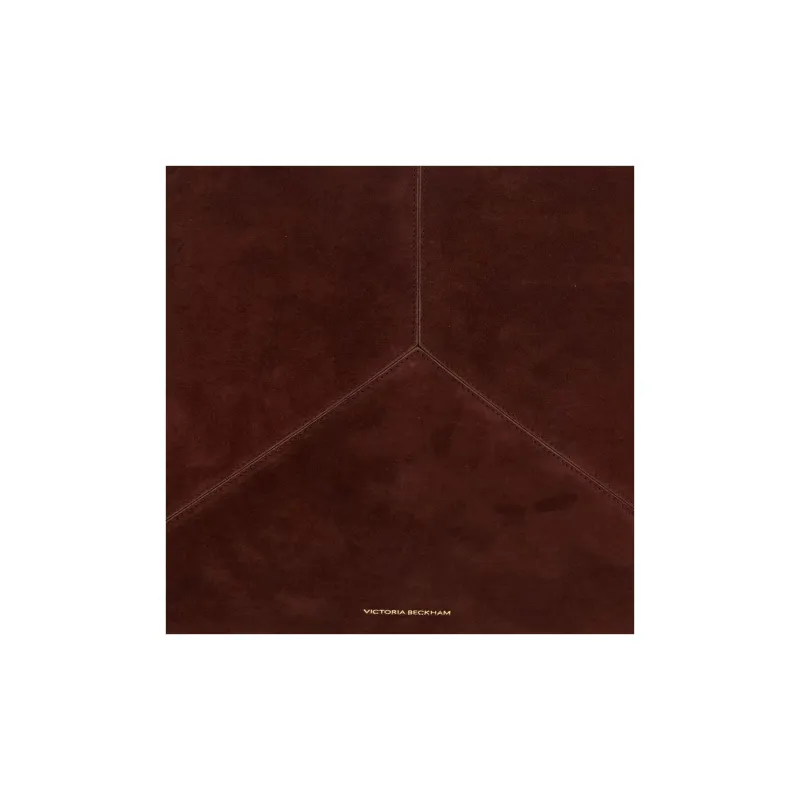 Victoria Beckham Patchwork Design Tote Bag, Shopping Bag, Handbag Women's Brown-4