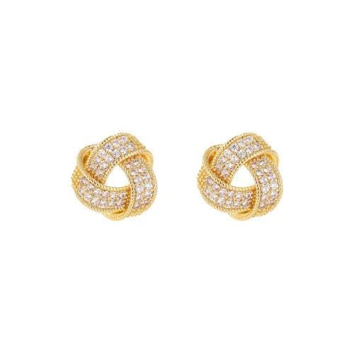ONEKISS Gold Plated Copper Earrings Women's