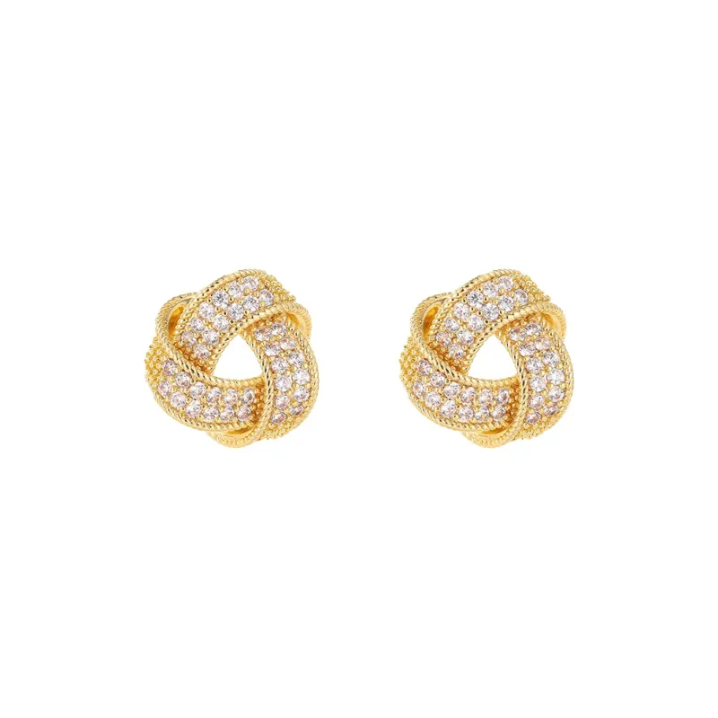 ONEKISS Gold Plated Copper Earrings Women's-0