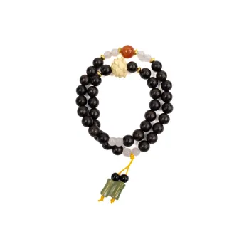 LIBEIDINGSHENG Ebony Blessing And Wisdom Increase, Purification And Reception Of Good Luck, Energy Cycle Unisex