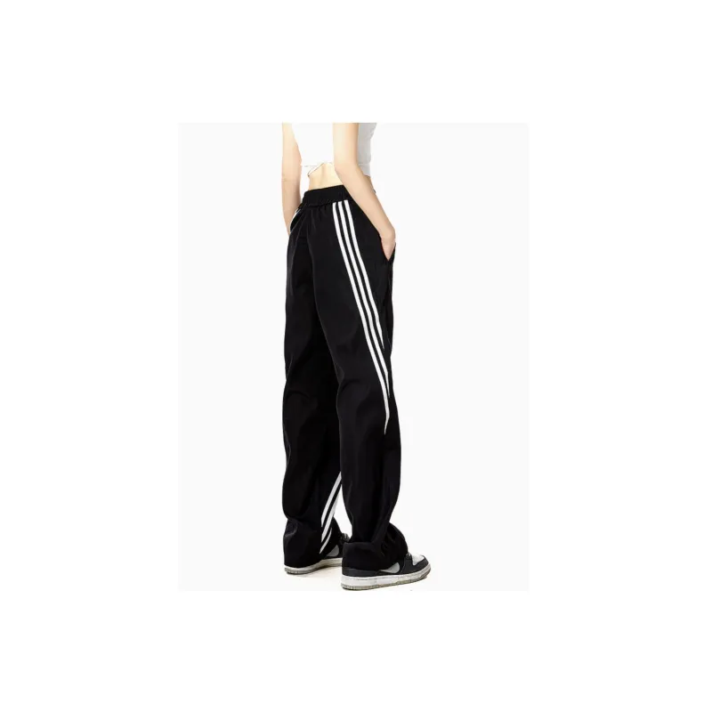 CORNILOT Casual Pants Unisex Black-1