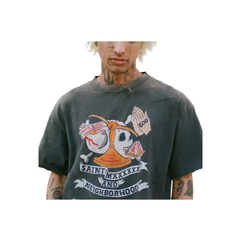 SAINT Mxxxxxx Cotton T shirt-2