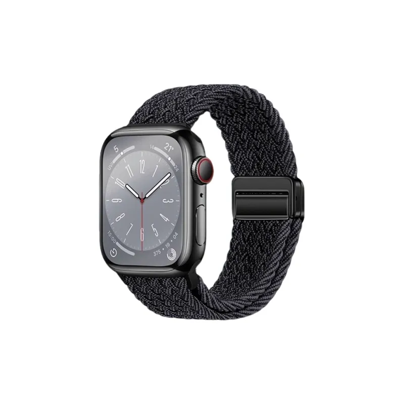 First Guard Compatibility Apple IWatch Series 10/S9/S8/S7/SE Strap Apple Compatibility Watch Band 225mm Nylon Material-26