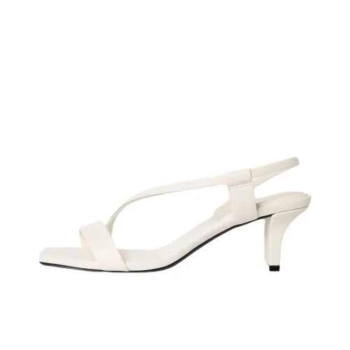 CALVIN KLEIN One Strap Sandals 5.5cm Women's White