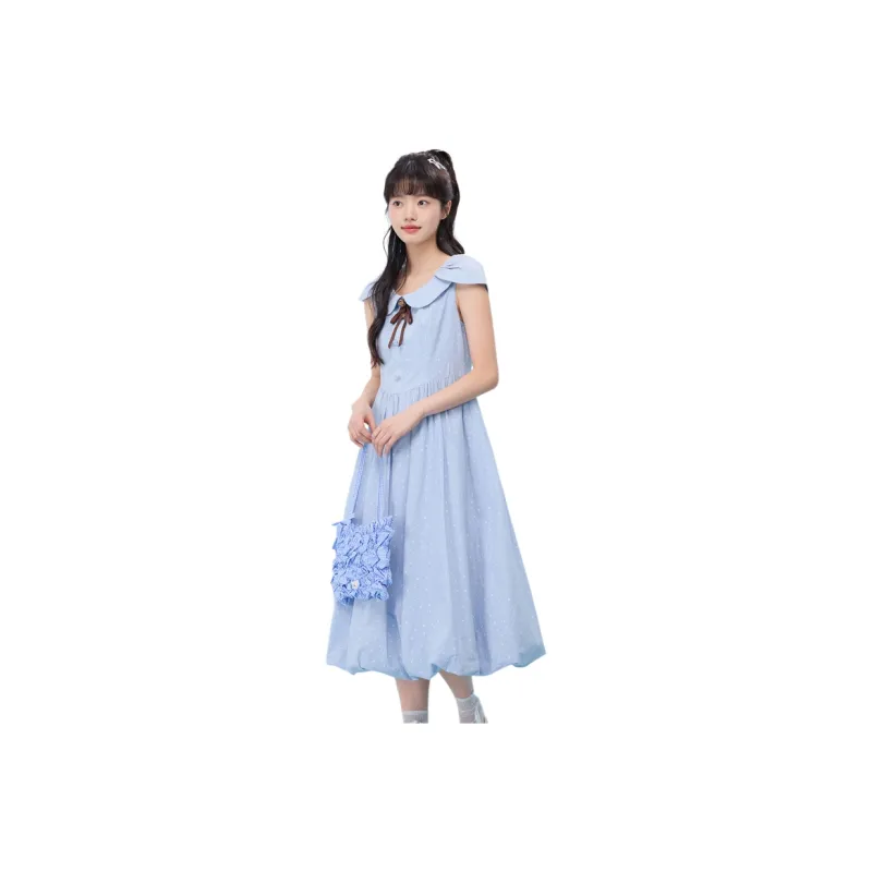 ZIHAN Sleeveless Dresses Women's-5