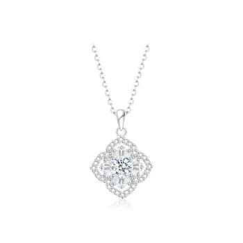 Lao Feng Xiang S925 Silver Necklaces Women's