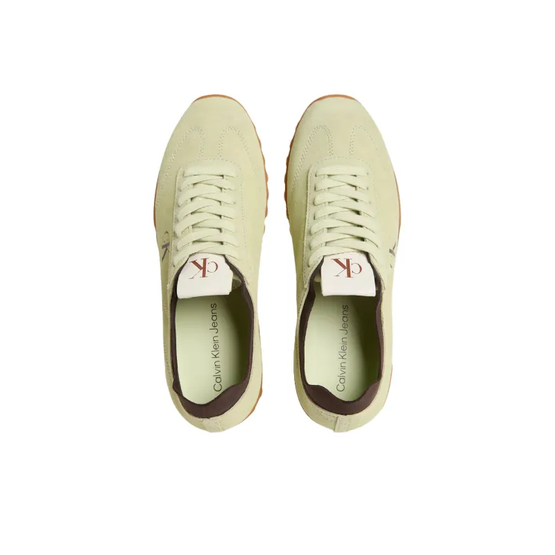 CKJ CALVIN KLEIN JEANS Low Top Casual Shoes Men's Green-3