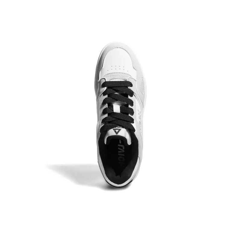 PEAK Taichi Soft Joy Cushioning Abrasion Resistant Lightweight Slip Resistant Low Top Skateboard Shoes Men's Smoke Gray-4