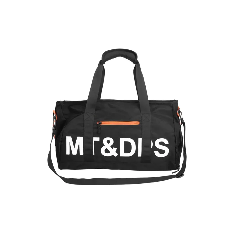 Debecca Nylon Travel Bag Unisex Gray/Black-5