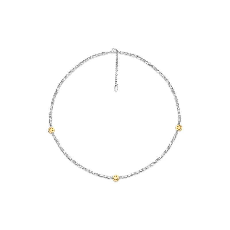 MGS Titanium Steel Collarbone Chain Unisex-4