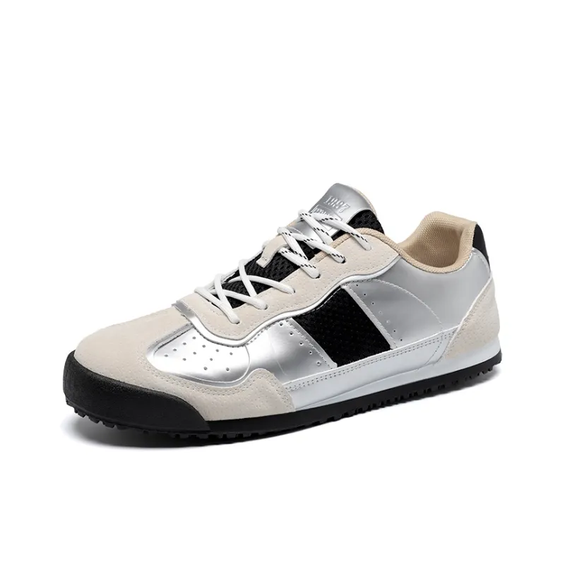 TELENT Slip Resistant, Abrasion Resistant, Breathable Low Top Skateboard Shoes Men's-5