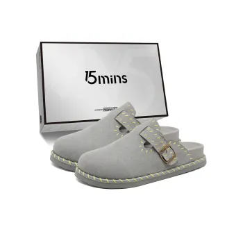 15 MINS Rubber Sole Stitching Abrasion Resistant Slip Resistant Birkenstock Shoes Unisex
