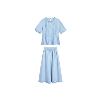 ZIHAN Two Piece Skirt Sets Women's