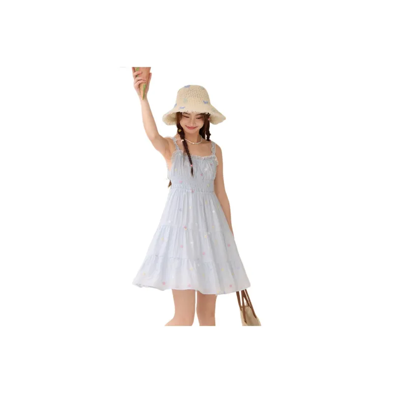 ZIHAN Slip Dresses Women's-5