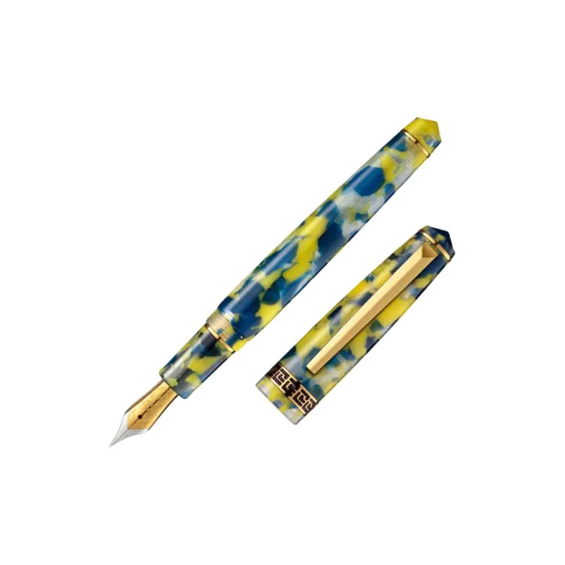 Laban ROSA Collection Signature Pen With Marble Pattern Refillable Ink Cartridge Pens-4
