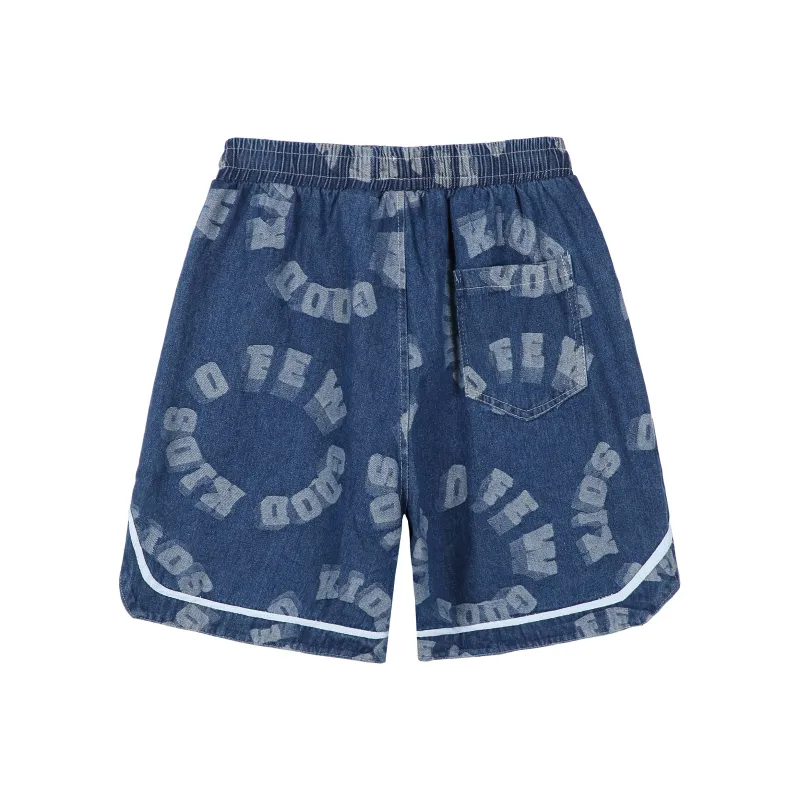 FA2LO Denim Shorts Unisex-5