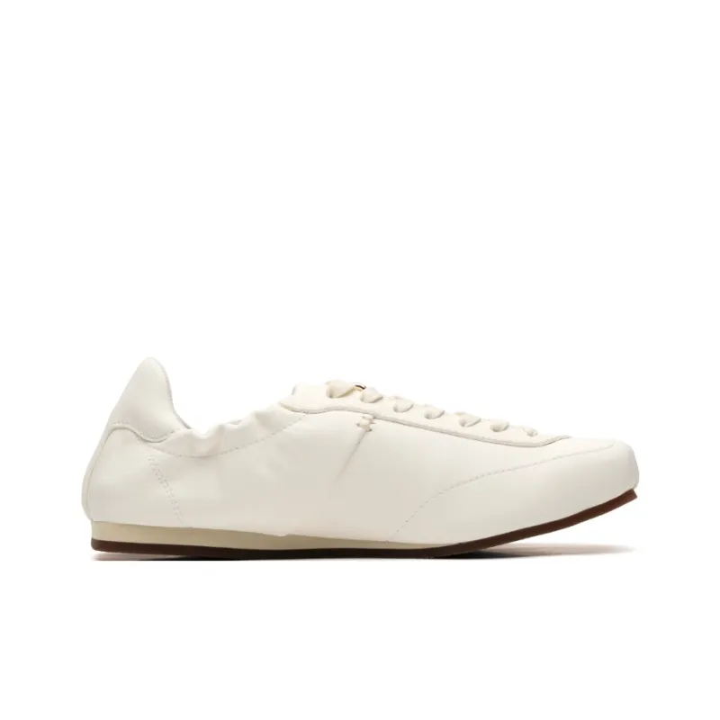 FOOT INDUSTRY Foot Industry Low Top Thin Sole German Army Trainers Unisex Antique White-2