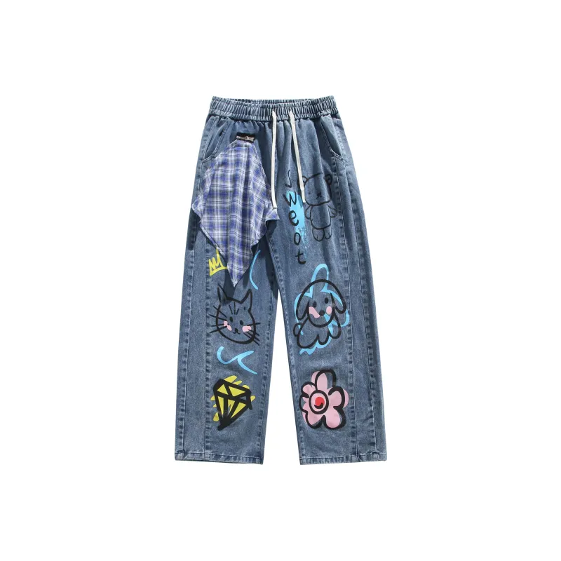 FA2LO Jeans Unisex Blue-1