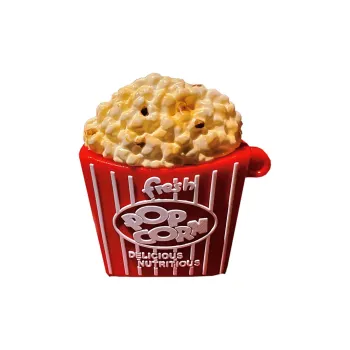 Baohuguang Compatibility With Apple AirPods 3/2/Pro TPU Minimalist Style Fashion Popcorn Phone Cases