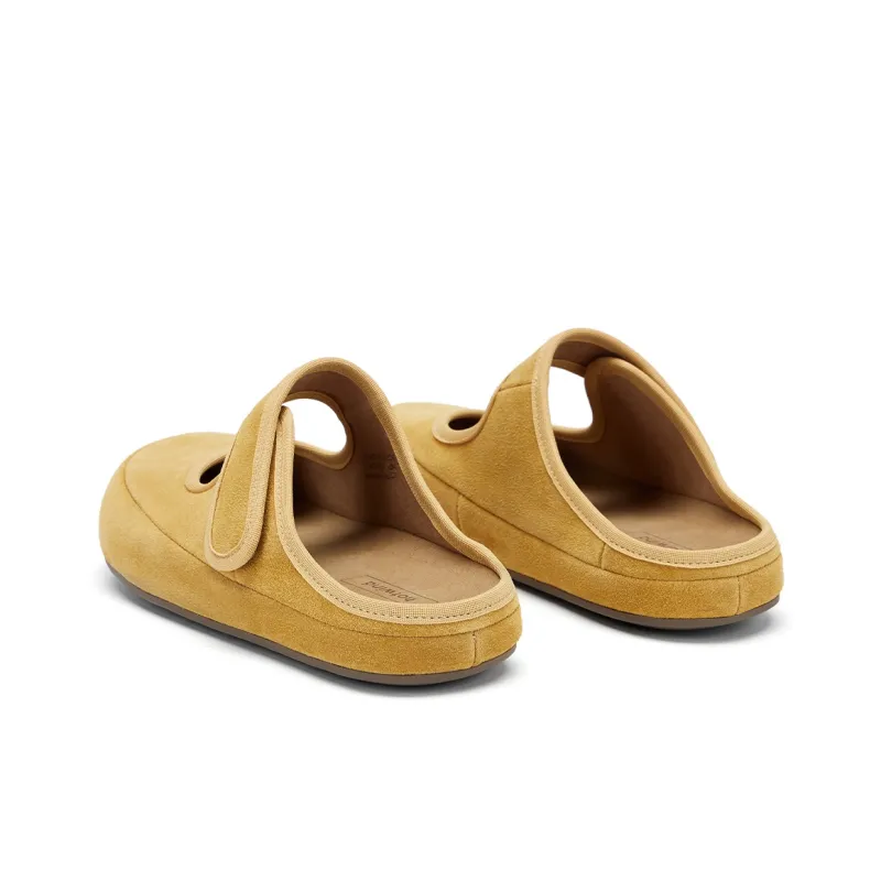 Hotwind Biscuit Boken Collection Rubber Sole Quiet Closed Toe Slippers Women's-14