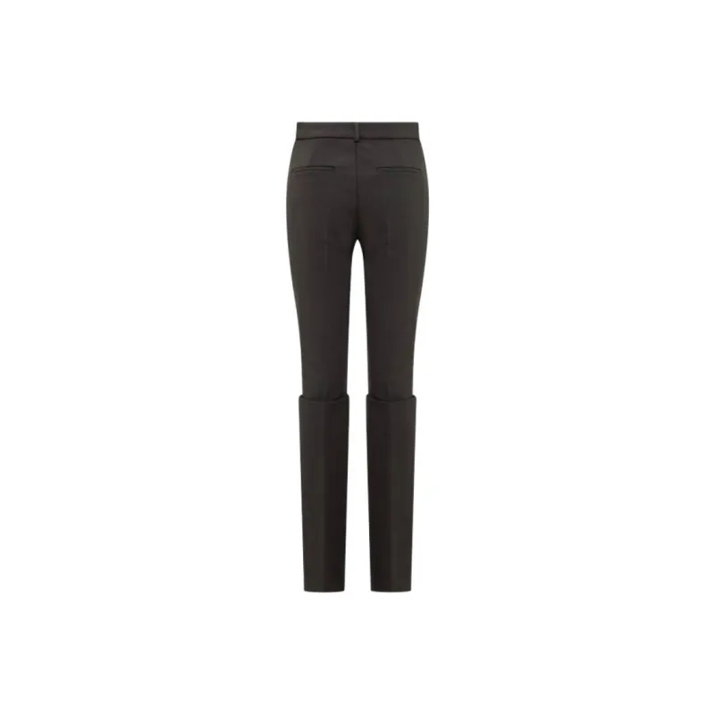 SportMax High Waist Straight Leg Trousers-1