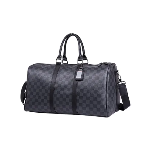 Yalu PVC Travel Bag Men's Black