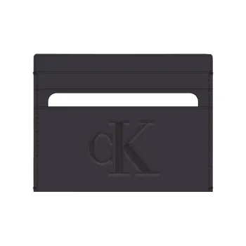 CALVIN KLEIN Polyurethane Card Holder Women's Black