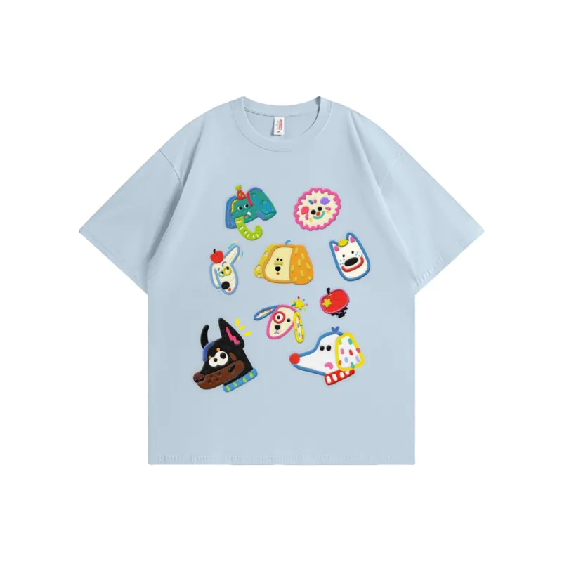 The New Age Family Drop Shoulder Sleeve T Shirt Women's-0