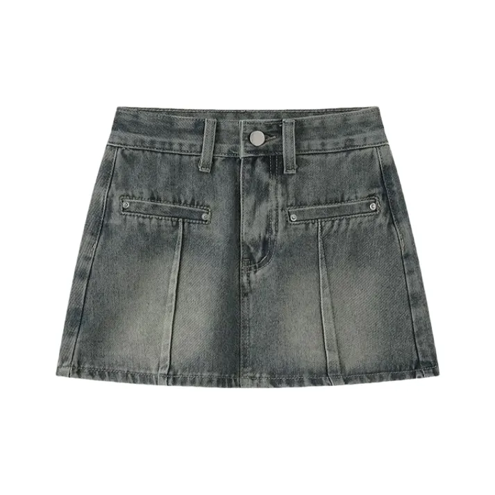 MITX Denim Shorts Women's Vintage Blue-0