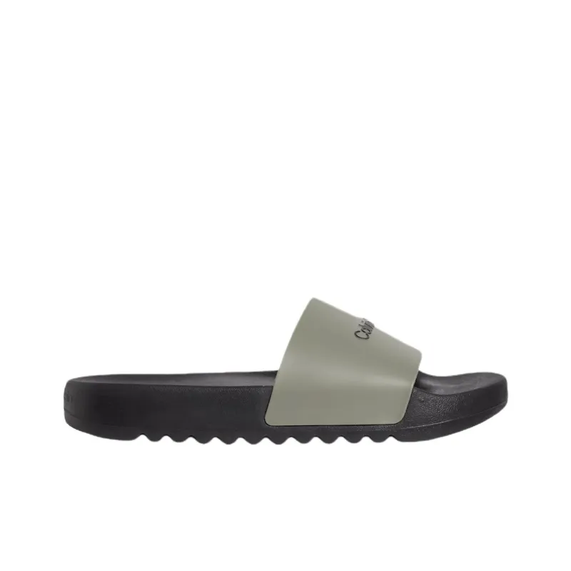 CALVIN KLEIN Slide Slippers 3.5cm Men's Green-1