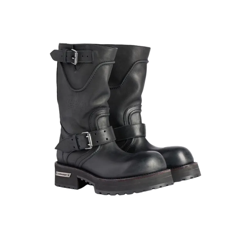 Balenciaga Venom Ankle Boots Women's Black-2