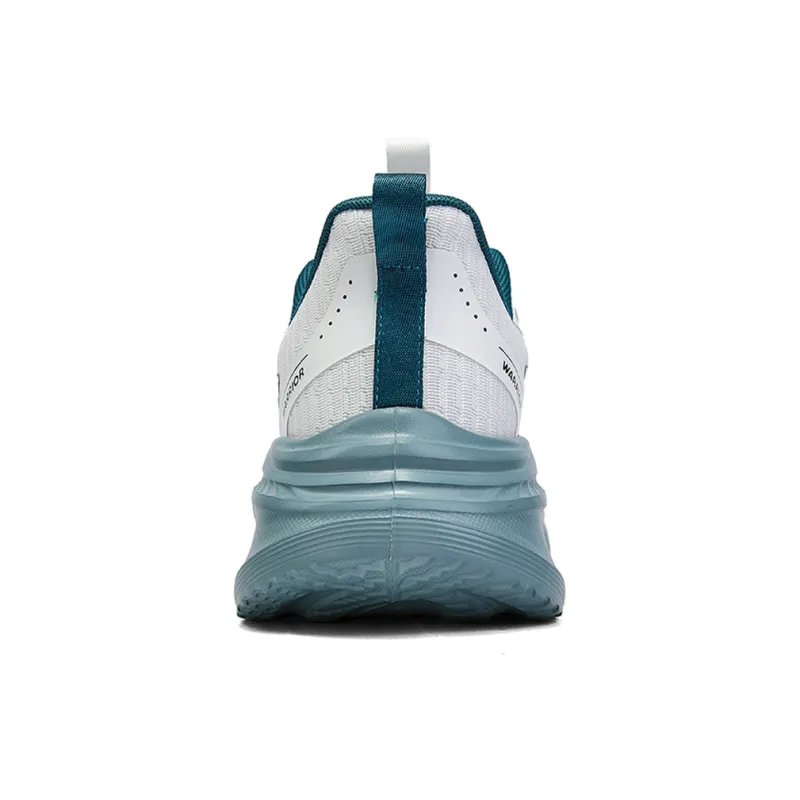 WARRIOR Running Shoes Men Low Top White-3