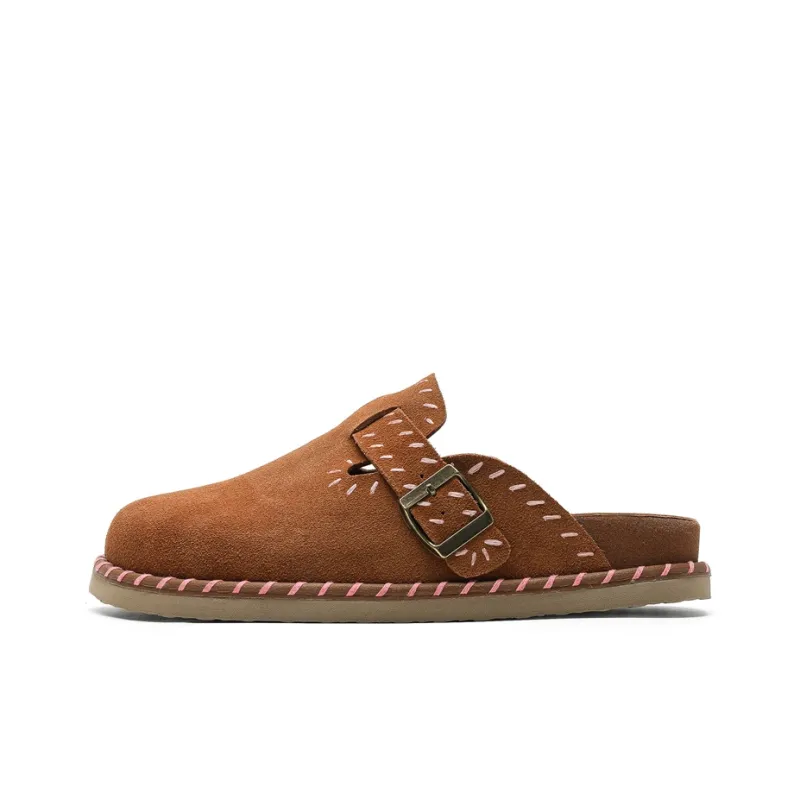 15 MINS Rubber Sole Stitching Abrasion Resistant Slip Resistant Birkenstock Shoes Unisex-7