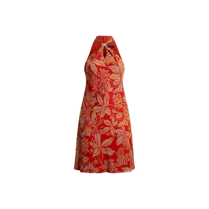 LAUREN RALPH LAUREN Slip Dress Women's Red-0