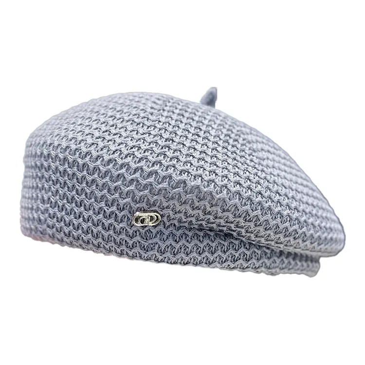 Yi Bu Kang Cotton Linen Blend Berets Women's-8