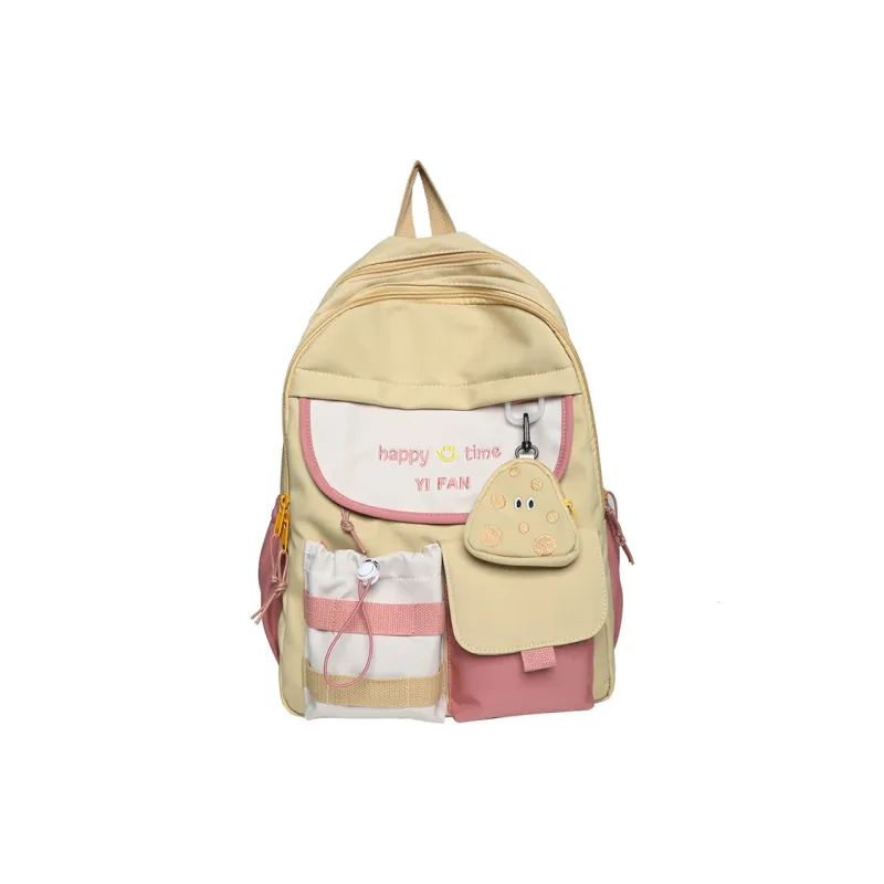H YXIANG Nylon Backpack Unisex Multicolor-2