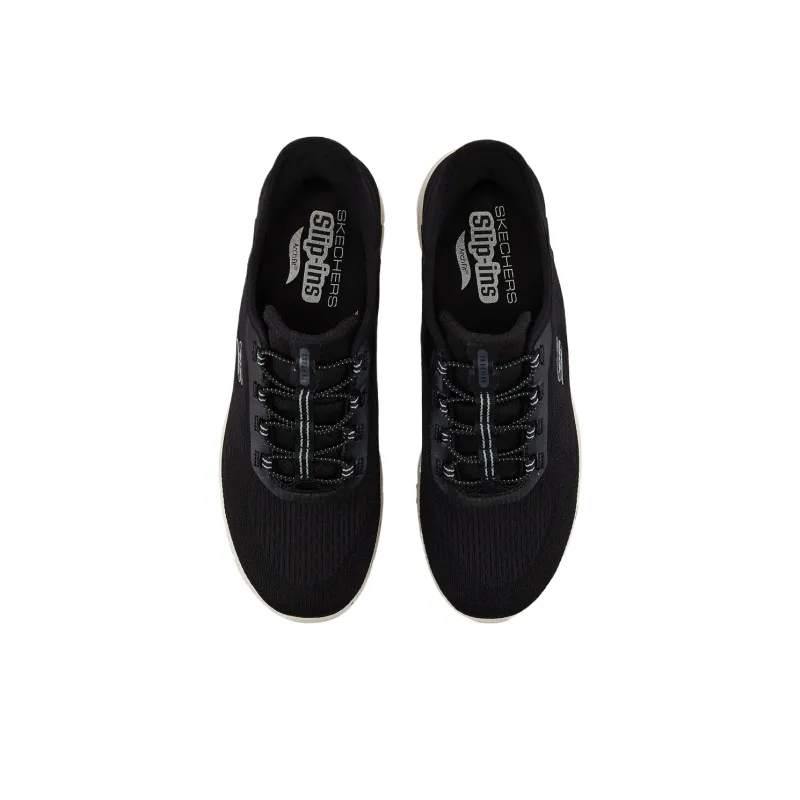 Skechers ARCH FIT VISTA Low Top Casual Shoes Women's Black-4
