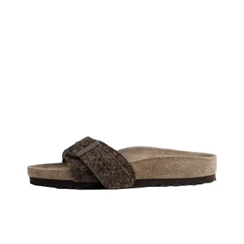 RICK OWENS x Birkenstock Madrid Rubber Sole Abrasion Resistant Slide Slippers Women's Brown