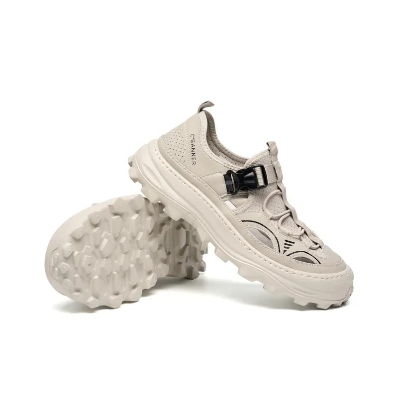 C°BANNER River Trekking Shoes Men's Ecru-4