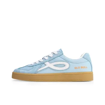 GLO BULL Slip Resistant, Lightweight, And Breathable Low Top Skateboard Shoes Unisex Aqua
