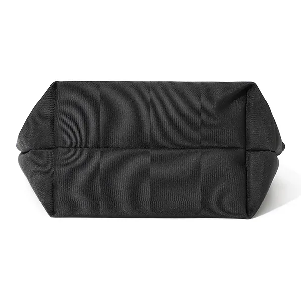 MASTER CANVAS Fabric Shoulder Bag Women's Black/Gray/Ecru-4