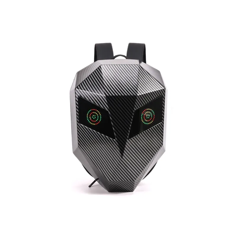 Debecca ABS & PC With Polyester Backpack Men's Black-0